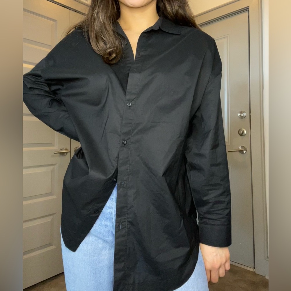 Black button up long sleeve